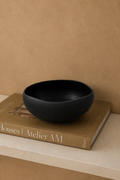 Matte Black Decorative Bowl