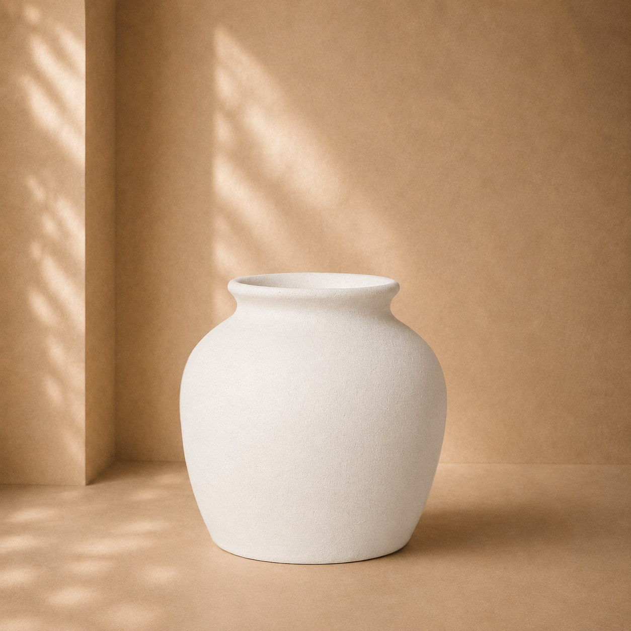 Off White Vase