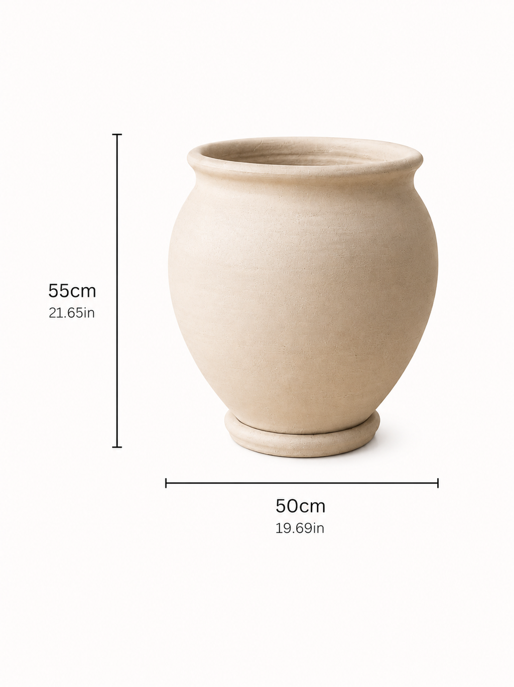 Minimalist Ceramic X large Vase