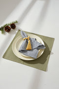 Striped Napkin - Black